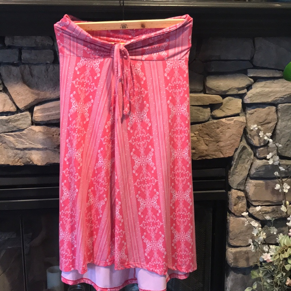 Super cute maxi skirt/ tube dress